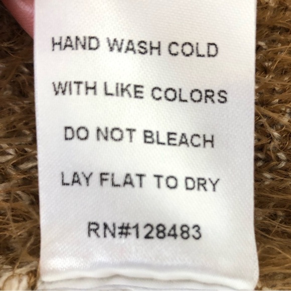 UNIQ Mocha Leopard Print Long Fluffy Textured Cardigan Size: S/M - Picture 15 of 16